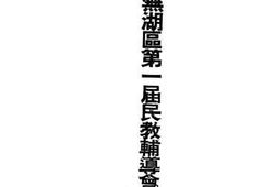 老图书–《芜湖区第一届民教辅导会议报告》电子版合集