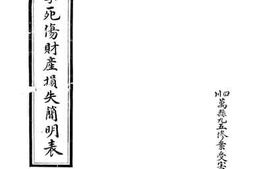 老图书–《英舰轰击死伤财产损失简明表》电子版合集