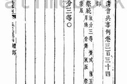 老图书–《钦定大清会典事例（嘉庆朝）卷三百三十四至三百四十五》电子版合集