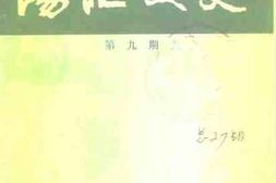 老图书–《阳江文史_第9期》电子版合集