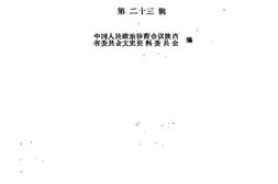 老图书–《陕西文史资料_第23辑》电子版合集