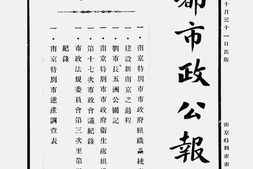 老报纸–《首都市政公报》(南京)1928-1931年合集 电子版