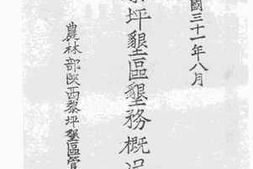 老图书–《黎坪垦区垦务概况》电子版合集