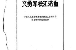 老图书–《黑龙江文史资料_第21辑_义勇军松江浴血》电子版合集